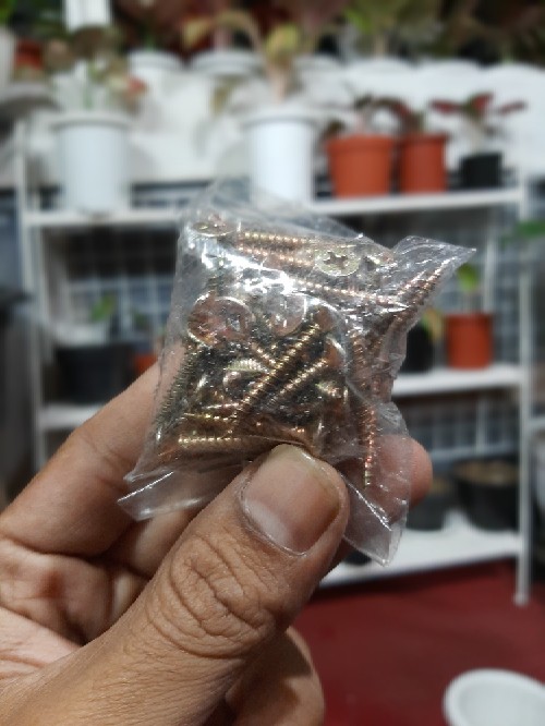 Sekrup Grc 1 Inch / Skrup Gipsum Kuning / Calci Screw 2.5cm / Sekrup Gypsum 2,5cm Kuning