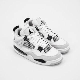 all white retro 4