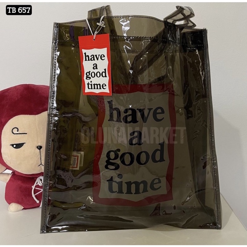 Totebag hagt PVC transparan