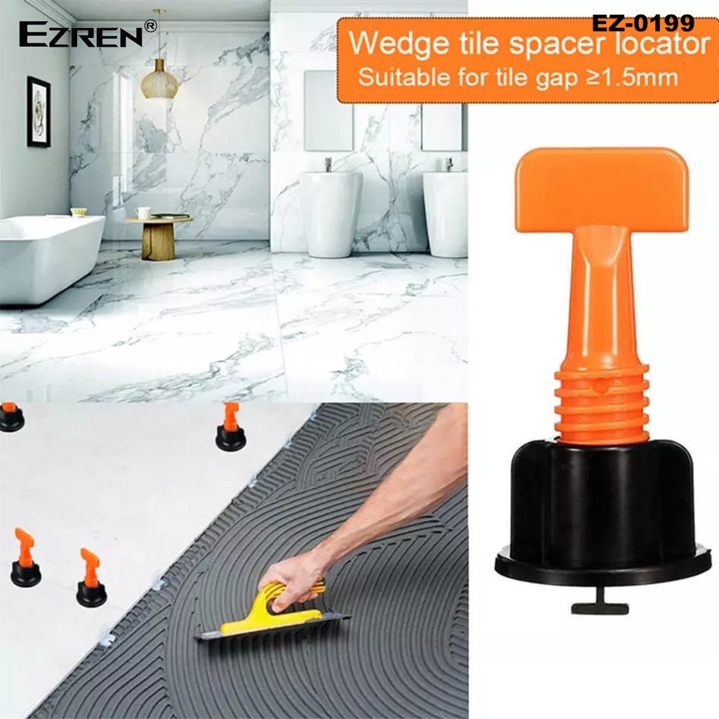 Ezren EZ-0199 Alat Bantu Pemasangan Keramik Reuseable Tile Leveling