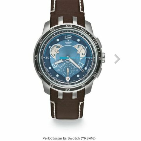 Jam Tangan Swatch Irony Chrono Retrograde yrs416 box kotak dus second bekas preloved