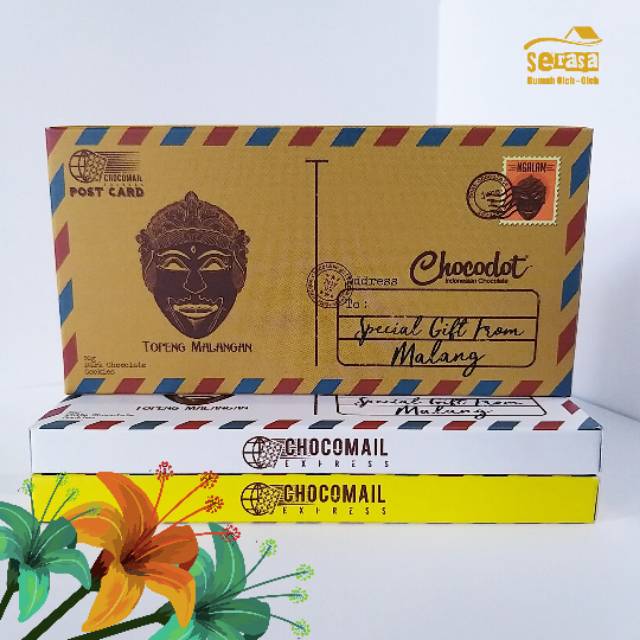 

Cokelat Mail Malang Dark 50gr