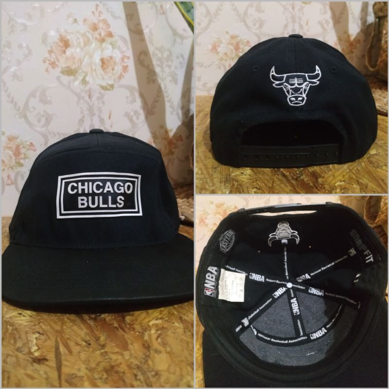 TOPI CHICAGO BULLS NBA SECOND ORIGINAL