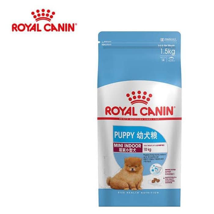 Royal Canin Puppy Mini Indoor Life Junior 1.5kg RC Makanan Anak Anjing