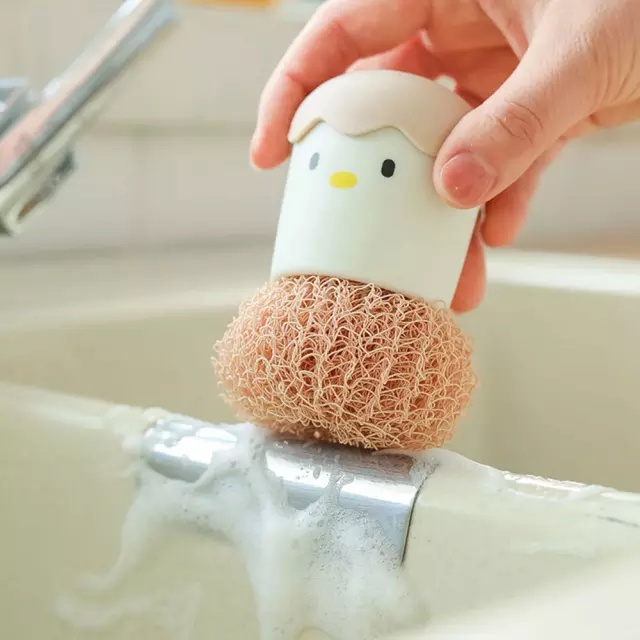 Bola Sikat Nano Chicky Untuk Peralatan Dapur Anda / Cleaning Brush -SC