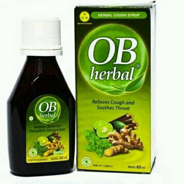 Ob Herbal Syrup 60 Ml Shopee Indonesia