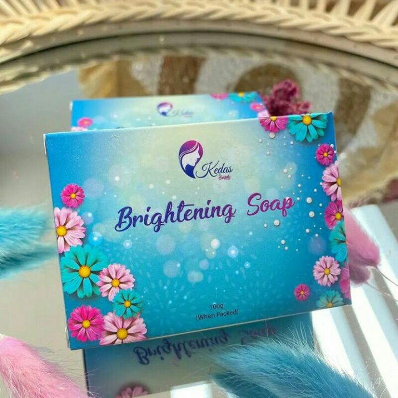 ORIGINAL  Sabun Kedas Beauty Brightening Soap 100gram Sabun Mandi Wajah Muka Badan Tubuh