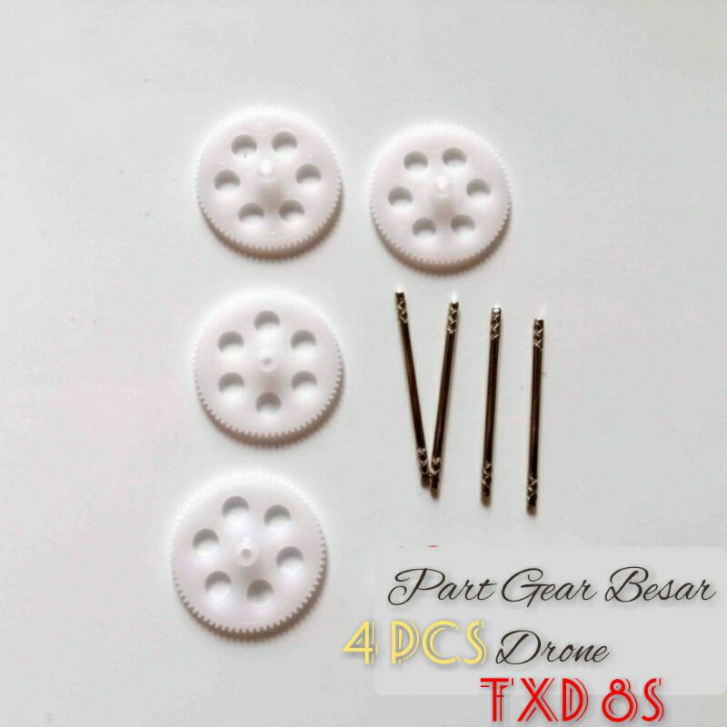 4 pcs Gear TXD 8s gear Utama Part penganti