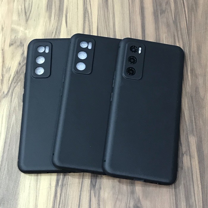 PREMIUM BLACK MATTE WITH CAMERA PROTECTOR FOR VIVO V20 SE