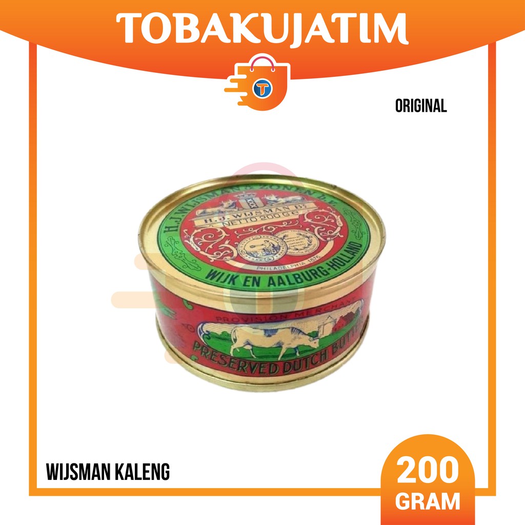 

KALENG WIJSMAN BUTTER 200 GR Mentega wisman wisjman