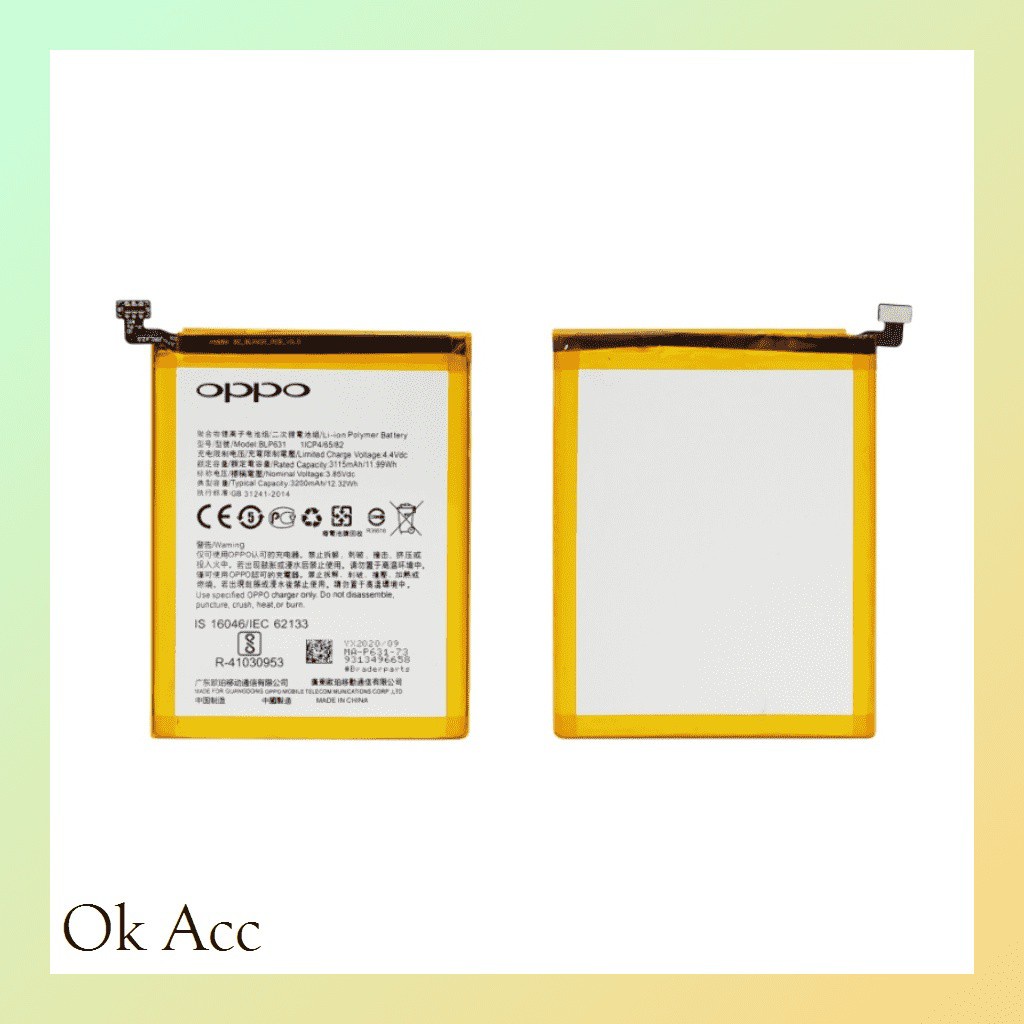 Battery Baterai OPPO F3 / F5 / F5+ / A77/ BLP631/ A73/ BLP 631/BLP-631