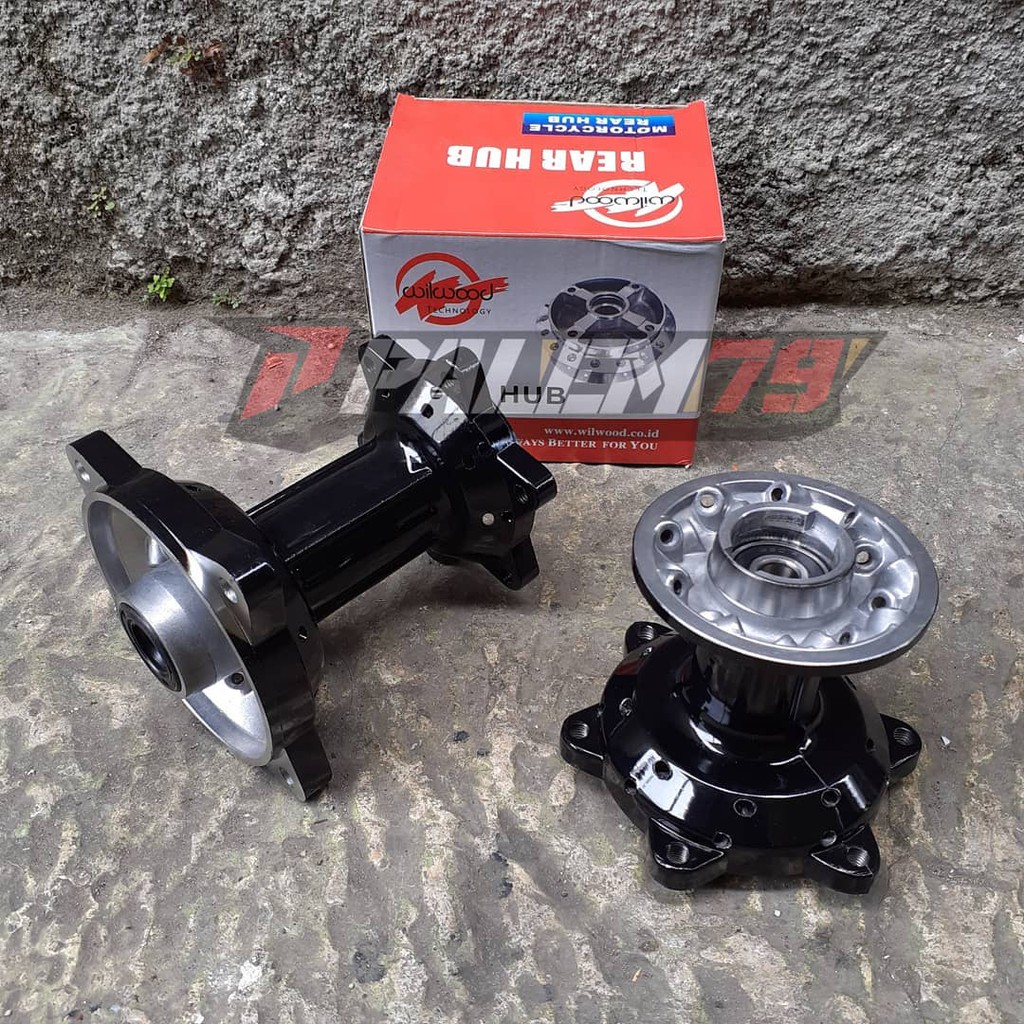 Tromol Dtracker KLX 150 BF S L Lubang 36 Depan Belakang Wilwood