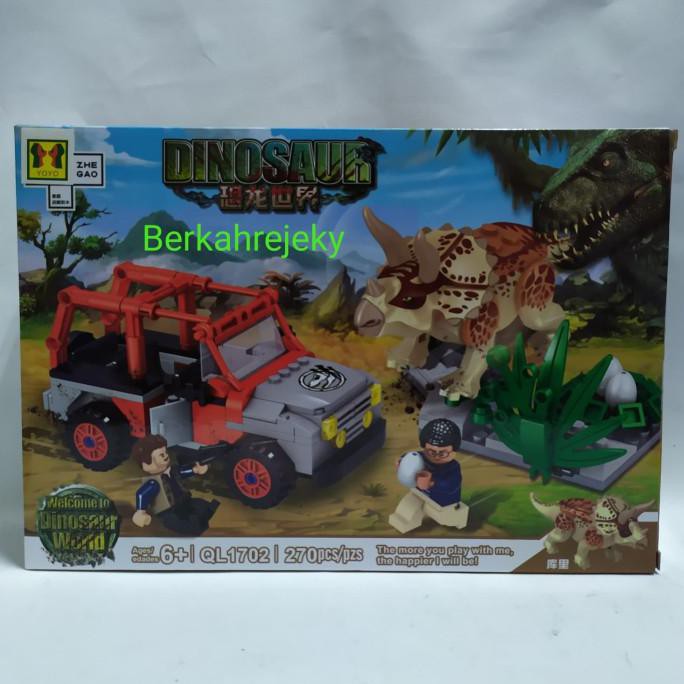 LEGO DINOSAURUS DAN MOBIL QL 1702 Best Seller