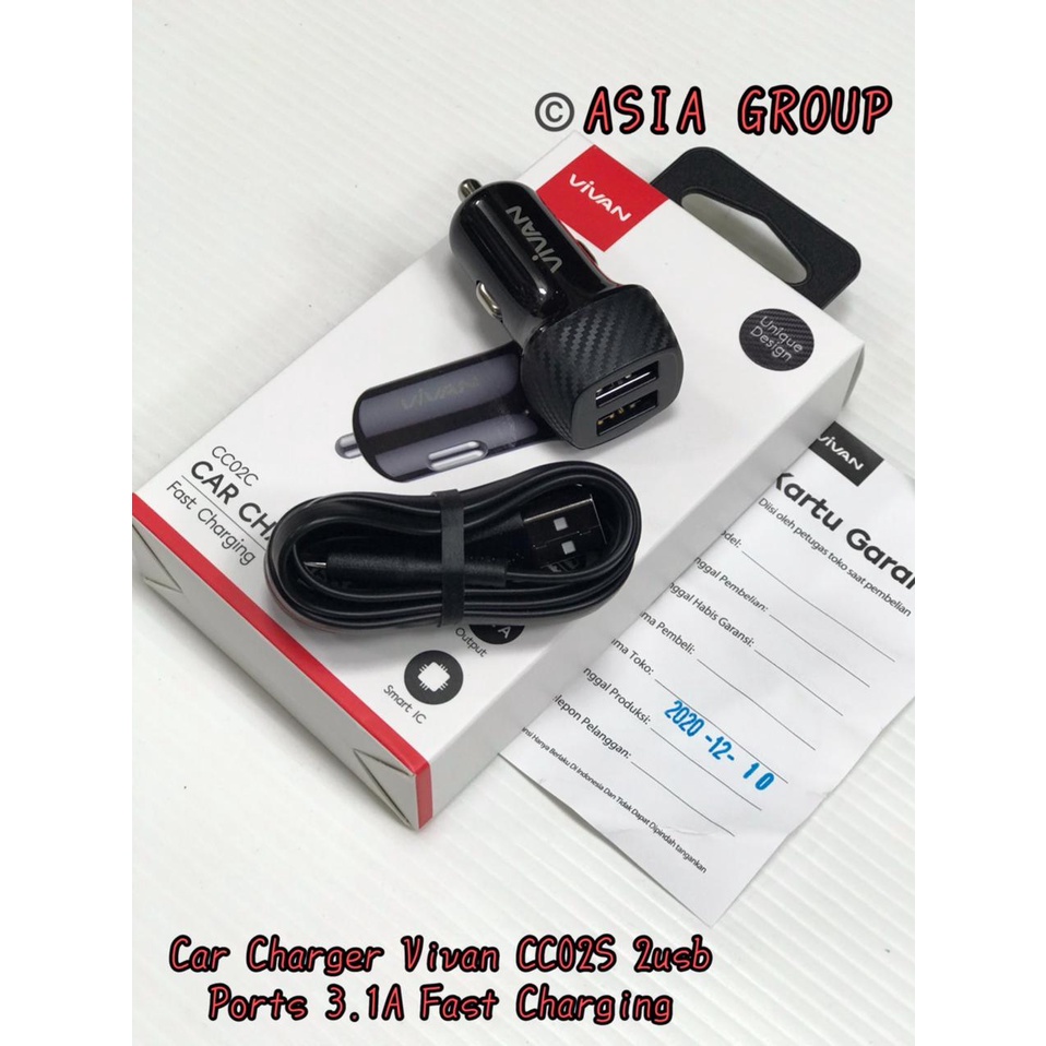 SAVER MOBIL FLECO CC01  2USB CAR CHARGER ORIGINAL CC-01 &amp; CC-02 FLECO F87 &amp; F66 VIVAN CC02C &amp;VCC01 ROBOT RTC06 &amp; RTC07