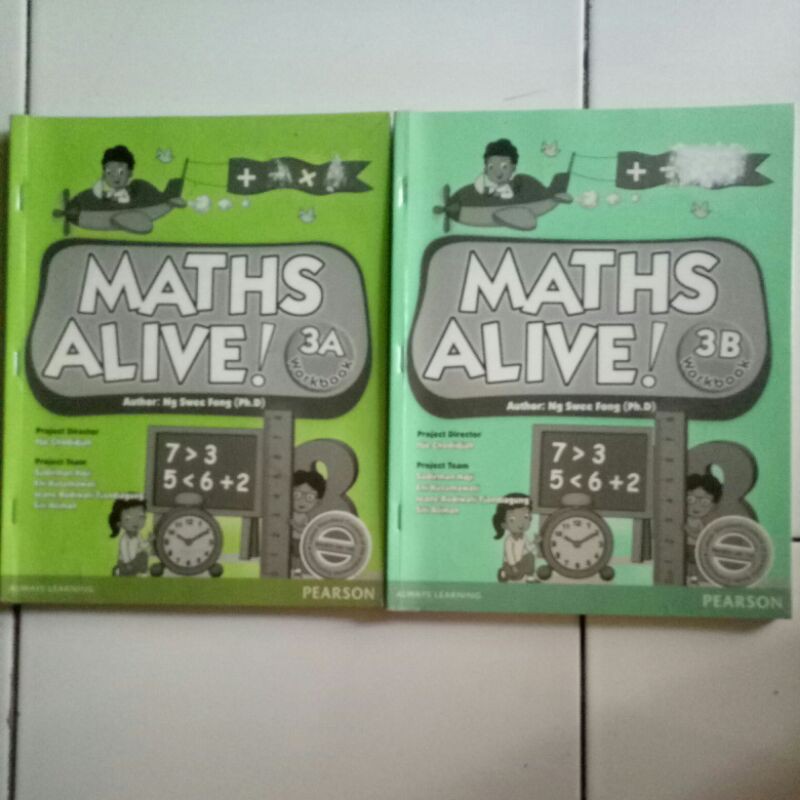 Math Alive 3A & 3B  Workbook