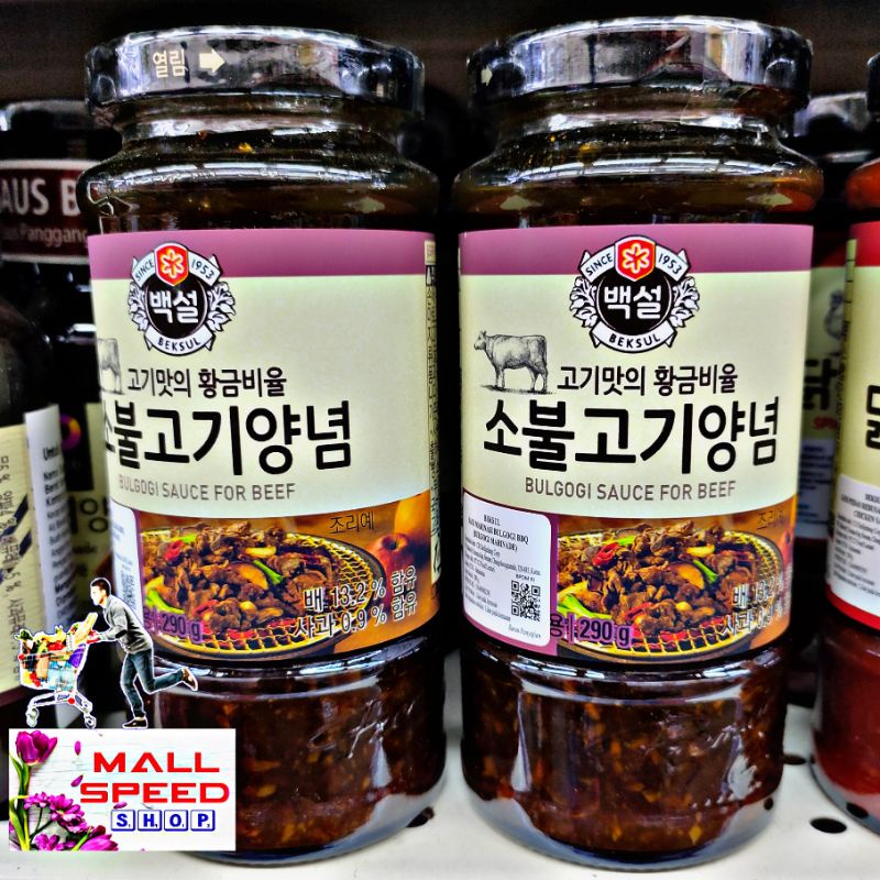 

Beksul Bulgogi Sauce For Beef /Korea Saus Marinade BBQ Beef 290gr