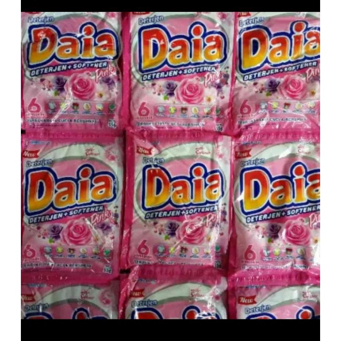 DAIA DAN SOKLIN RENCENG  @1000.SEDUS 72 PCS