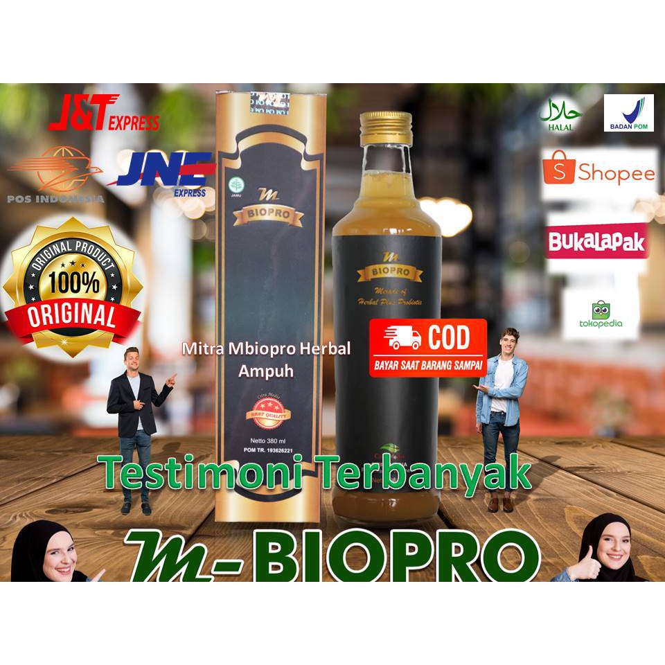 Mujarab Mbiopro / Mbiopro Herbal + Probiotik