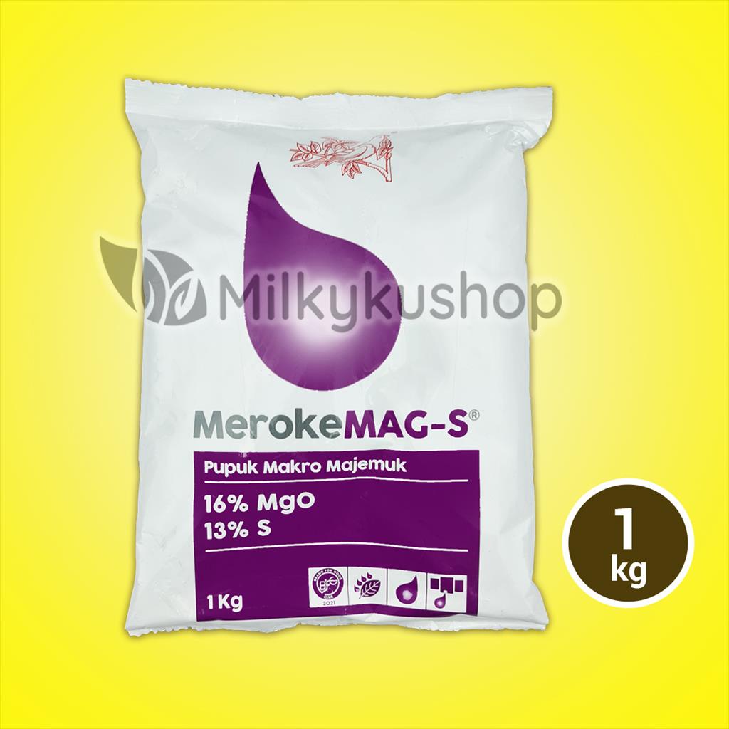 PUPUK MEROKE MAG-S 1 KG KEMASAN PABRIK MAG S MAGNESIUM SULFAT