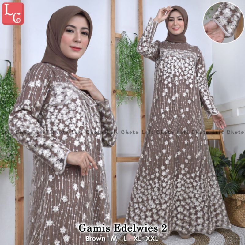 baju gamis kebaya lefi choto gamis terbaru kebaya modern