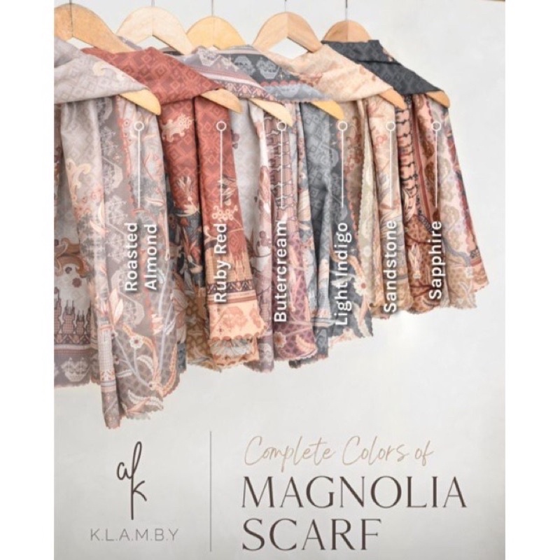 WearingKlamby - Magnolia Scarf Series