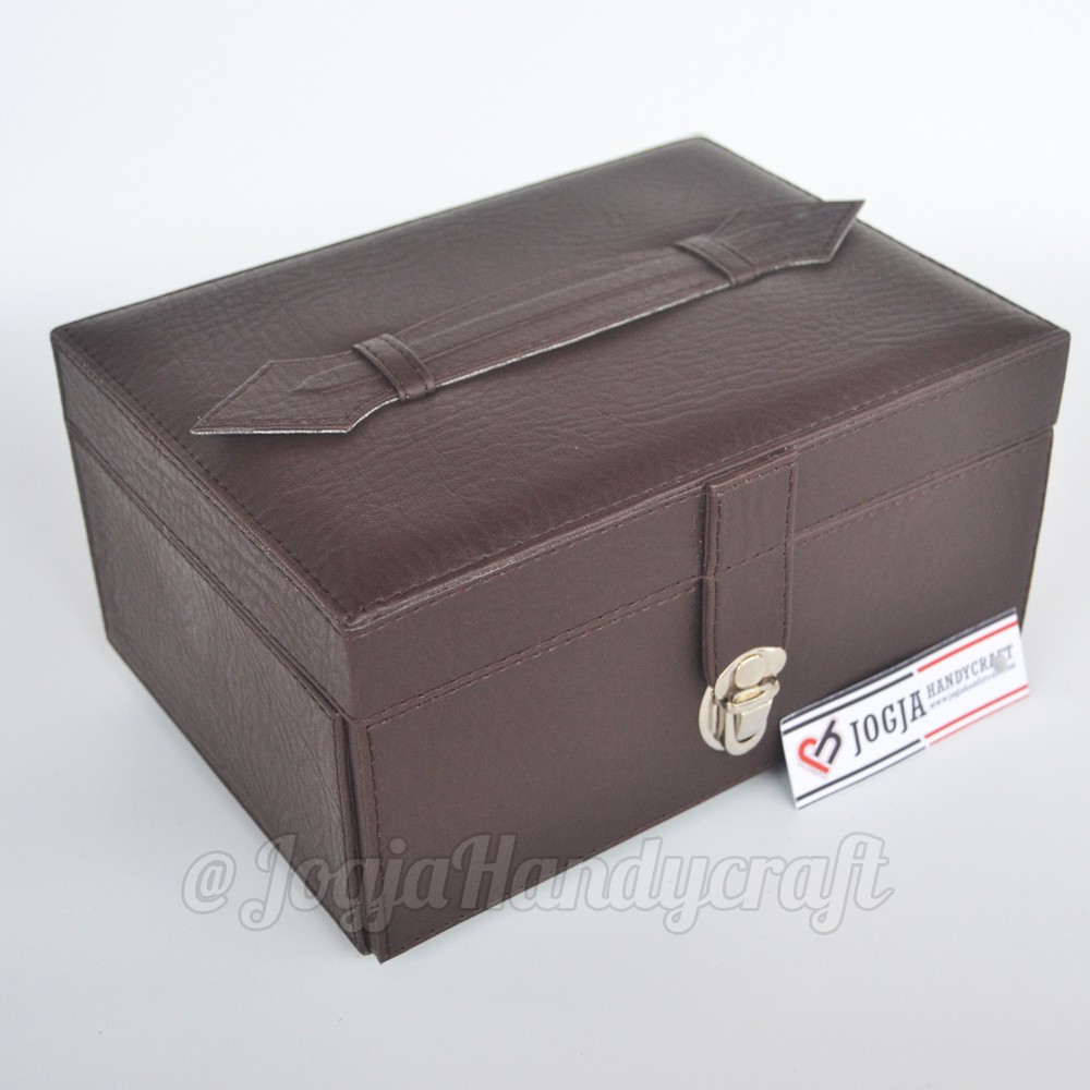 NEW!! Jewelry Box | Kotak Tempat Perhiasan &amp; Accesories Dark Brown