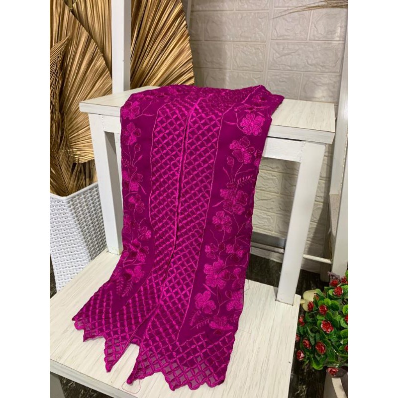 Kain Kebaya Cleopatra |Sutra crep 1,5m