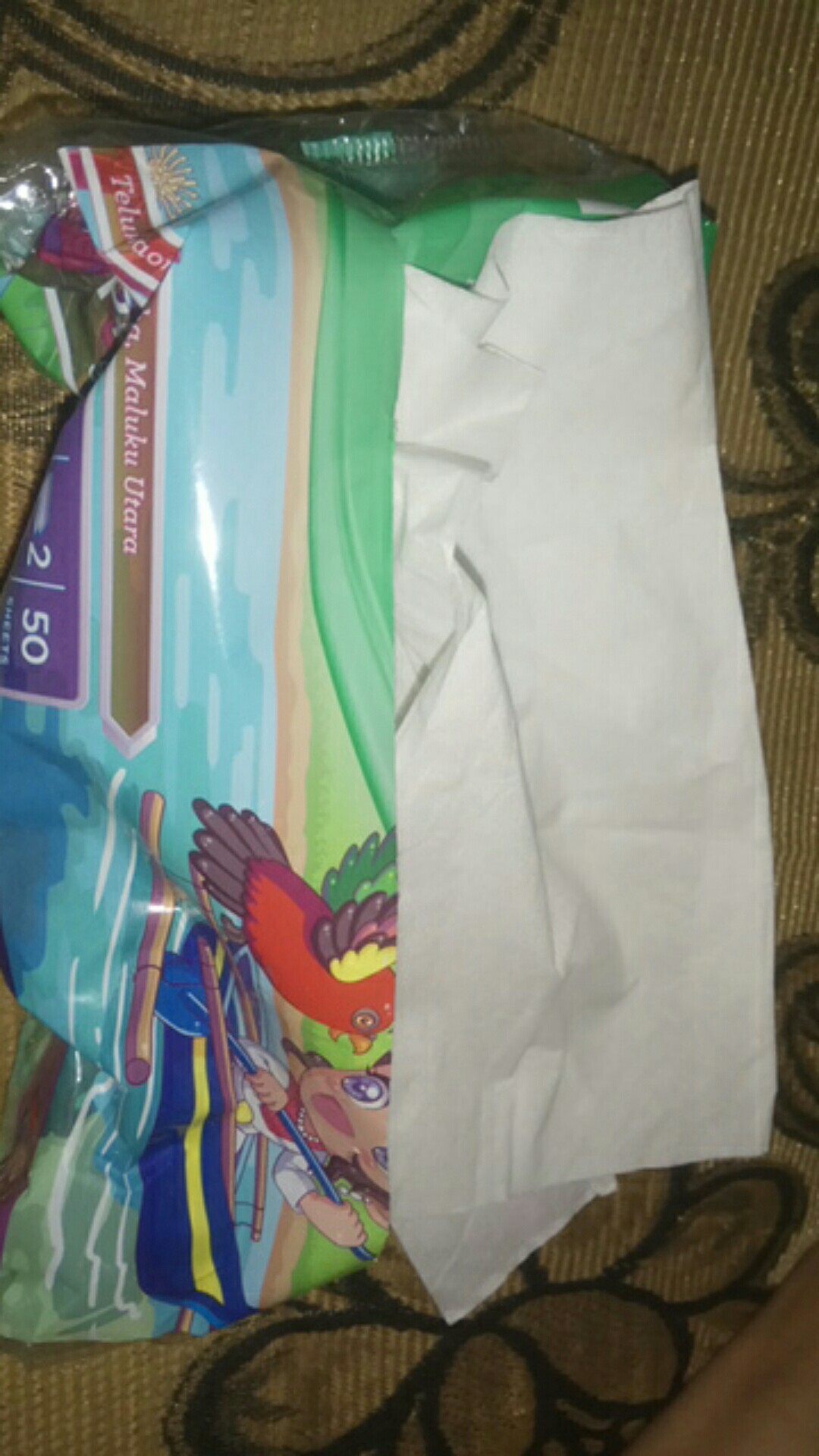 Tissue Paseo Smart Travel Pack 50s - Tissue Praktis Mini