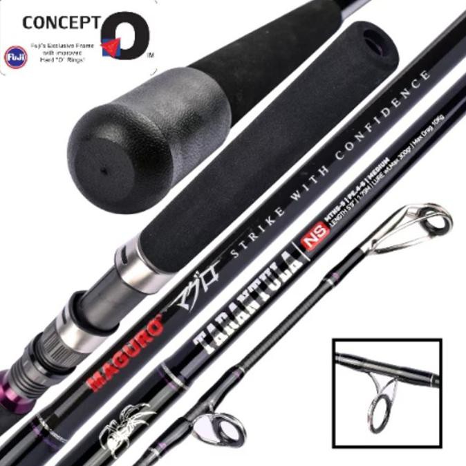 Joran Maguro Tarantula Ns | Jigging Rod | Fuji Pe 1-3 | 2-5 | 4-6 - Pe 1-3
