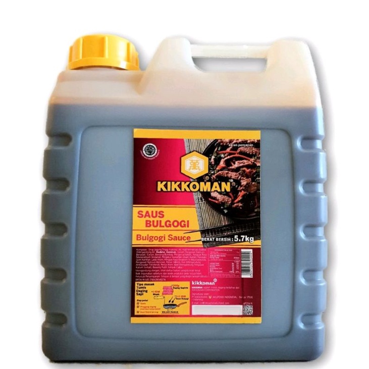 

Saus Bulgogi Kikkoman Jerigen 5,7 Kg Bulgogi Sauce
