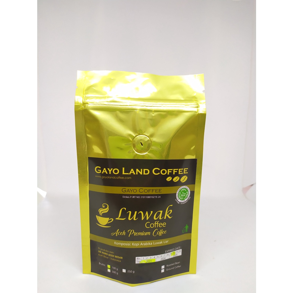 

Kopi Luwak Liar Aceh Gayo 100 Gr