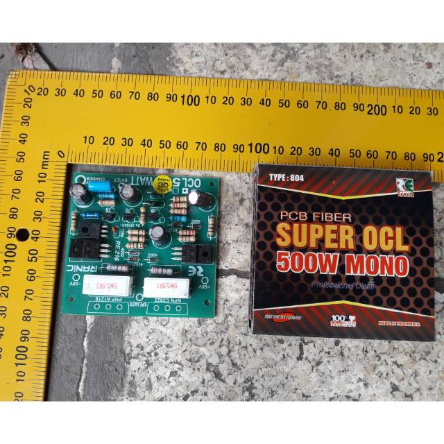 Kit driver super ocl 500 watt mono amplifier ampli rakitan sound system audio 804