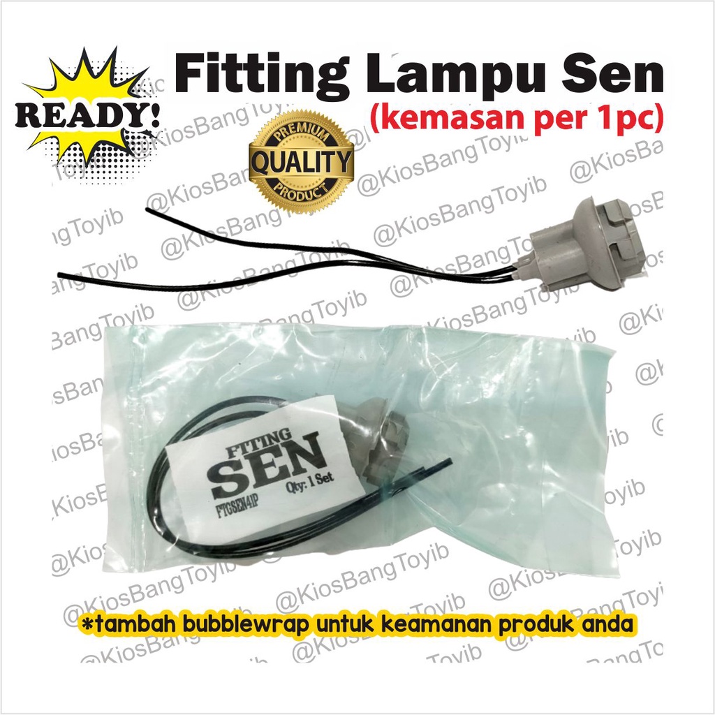 Fitting Soket Bohlam Lampu Sen Sein Tancap