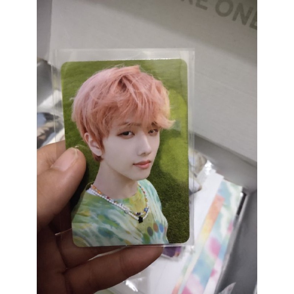 Sharing Official Photocard Jisung Hello Future Hello Vers No Damage/Pc Jisung HF Hello/Pc Jisung Kup