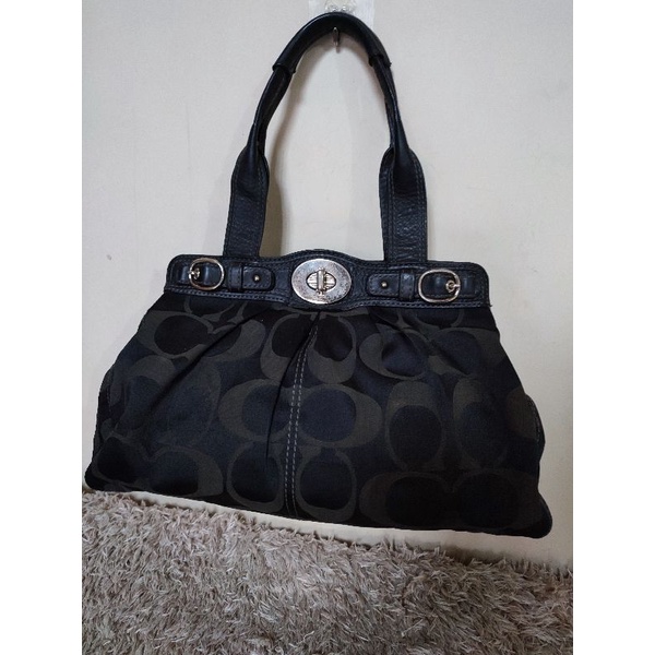 tas hobo tote coach wanita preloved
