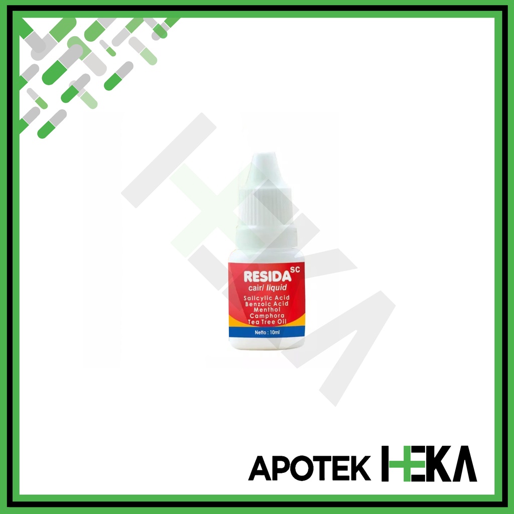 Resida Cair 10 ml - Obat Penyakit Kulit Jamur, Panu, Kadas (SEMARANG)