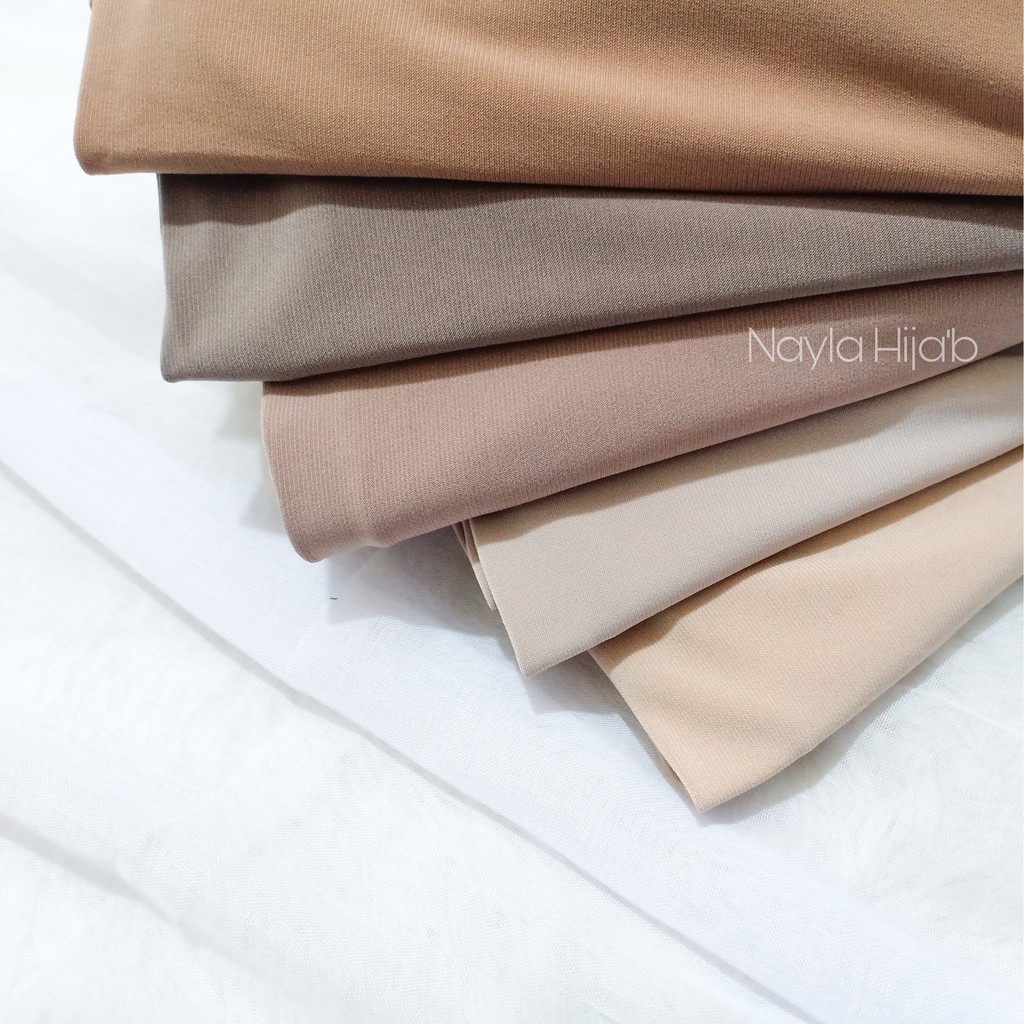 Kerudung Instan Jersey Jumbo Aulia List XL Jilbab Instan Jersey Premium Hijab Bergo Nayla Hija'b