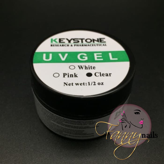 KEYSTONE UV gel polish / builder gel nail extension / clear gel