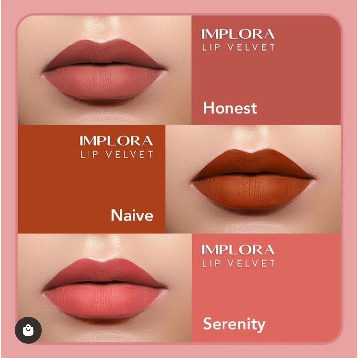 IMPLORA LIP VELVET | Lip Cream Velvet Matte/IMPLORA/Velvet