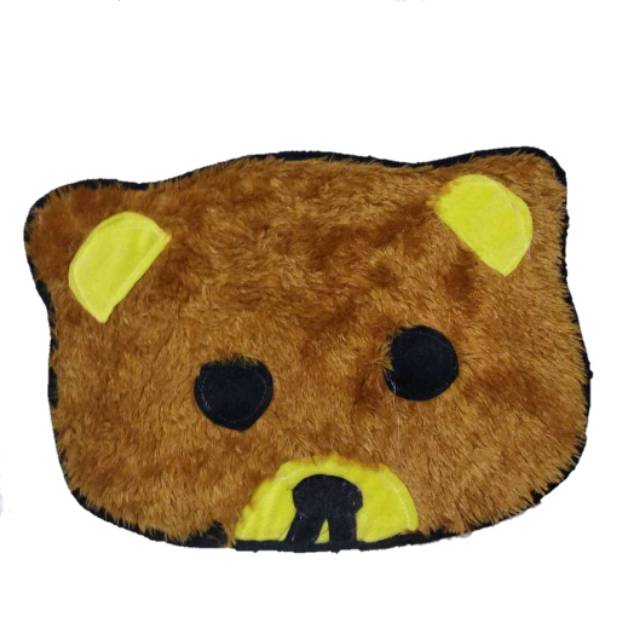 Keset Kaki Bahan Rasfur Motif Karakter