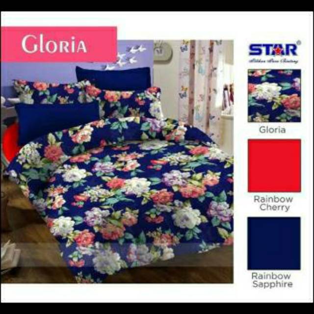 Sprei star collection Bunga