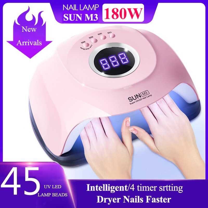 Nail lamp UV LED POWER SUPPLY 180W with 45LED