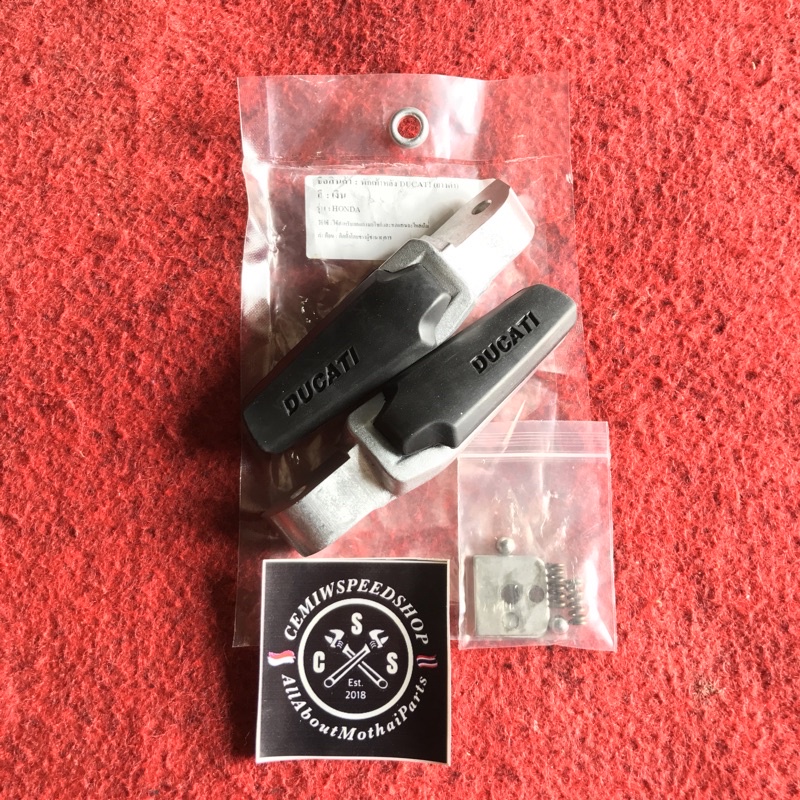 Footstep Belakang Ducati Postep Dudukan Pijakan Ducati Original Thailand