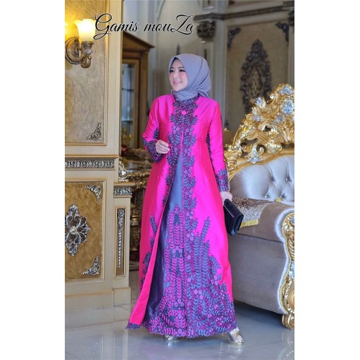 Gamis Mouza Original Pelangi Jaya Butik