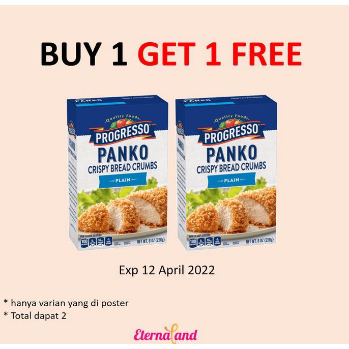 

Progresso Panko Crispy Breadcrumbs - Tepung Roti Impor