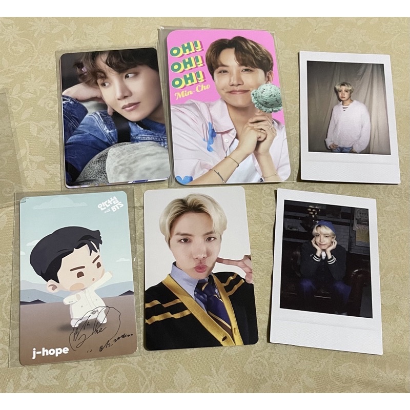 TAKE ALL PC Deco Kit Dicon BTS official Jhope Hobi ITS In The Seom Baskin Robbins B&R photocard