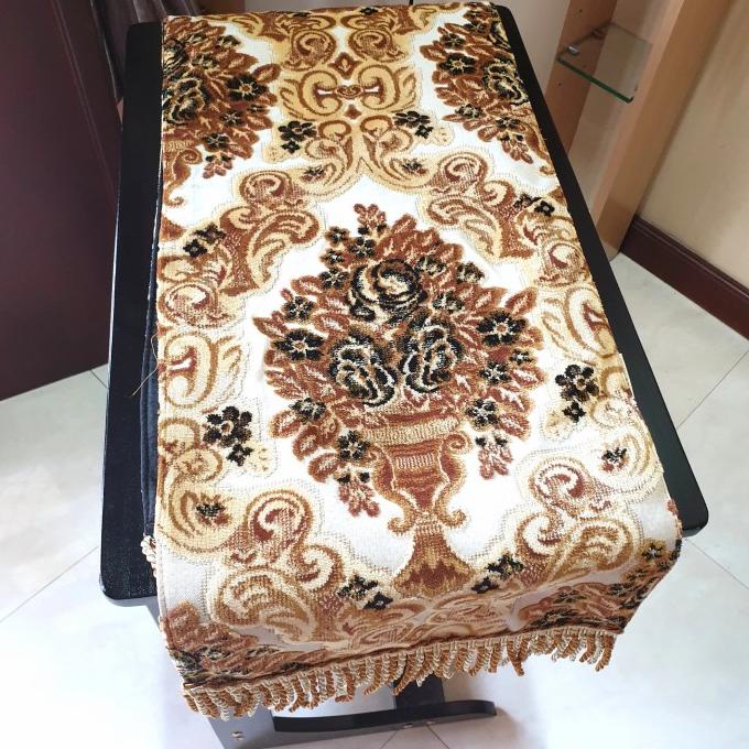 *#*#*#] Taplak Meja Panjang 340 cm - Table Runner Belgi Mewah 3 meter