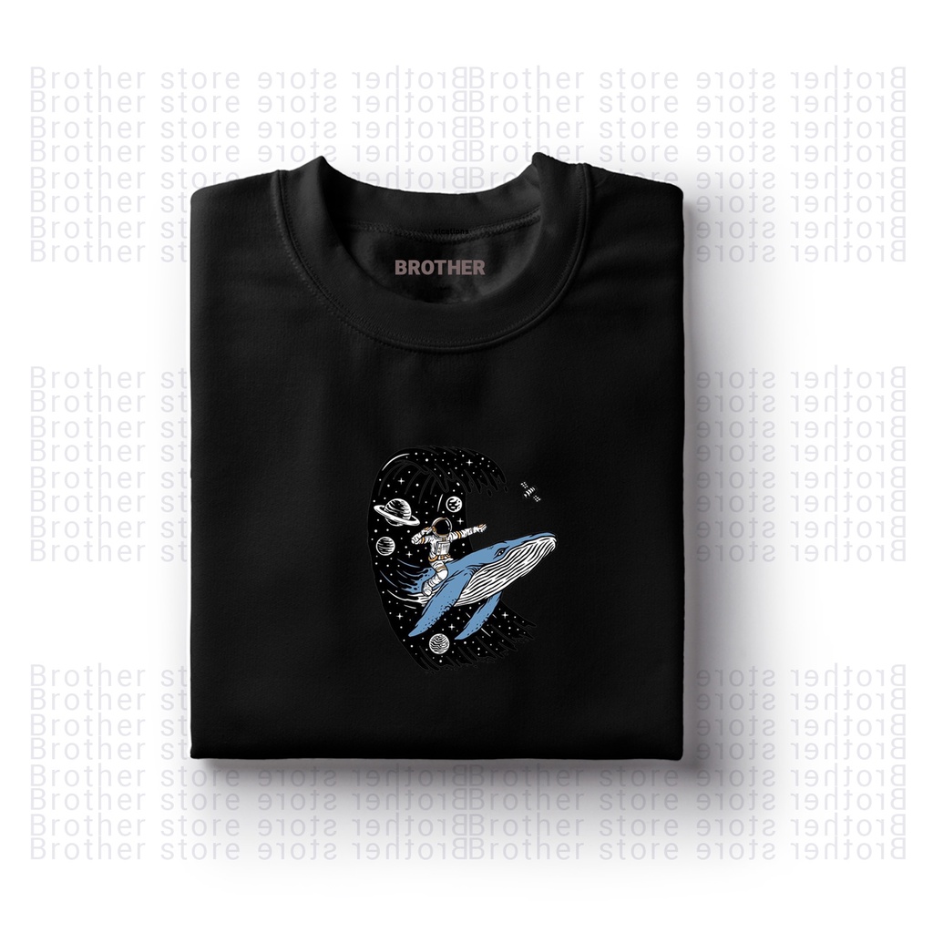 BROTHERSTORE Kaos Distro Pria - Kaos Notification - Kaos Notif HP - Articlel Astronot Premium