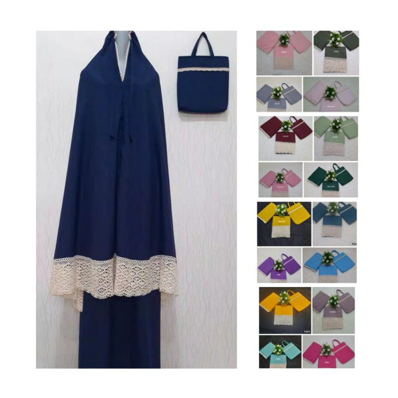 Mukena Dewasa Mukena Katun