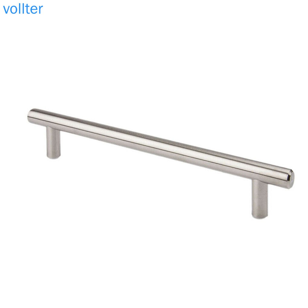 VOLL Brushed Stainless Steel T Bar Handle Kitchen Cabinet Door Drawer Cupboard Handle Hardware Shopee Indonesia